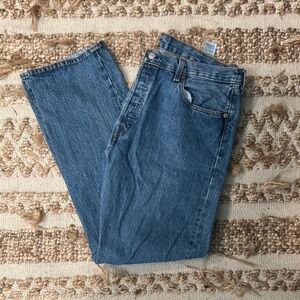 Levi's Blue Straight Jeans Classic Denim